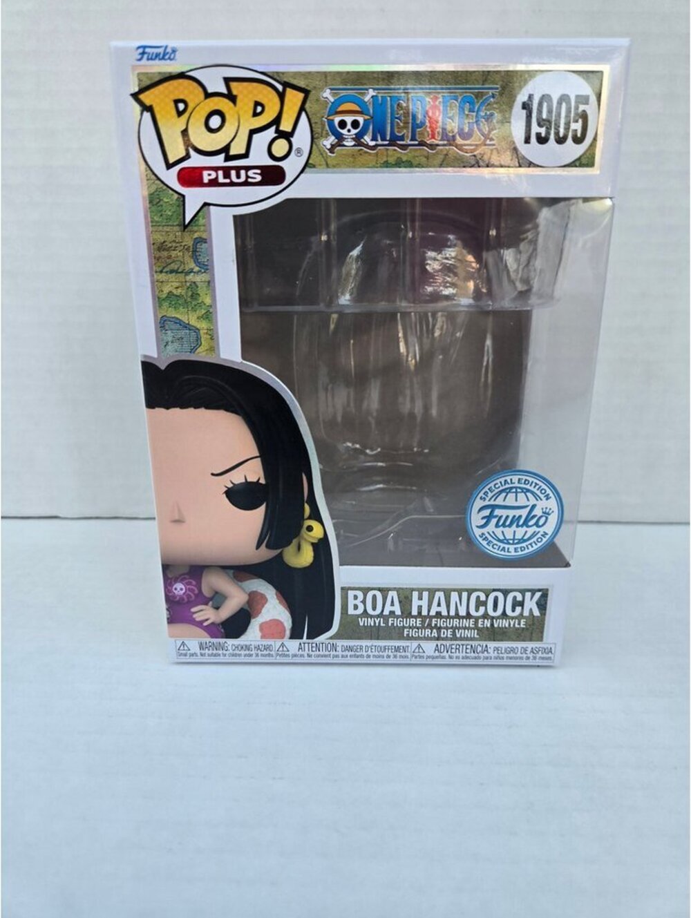 Funko Pop Plus One Piece Boa Hancock Empty Box